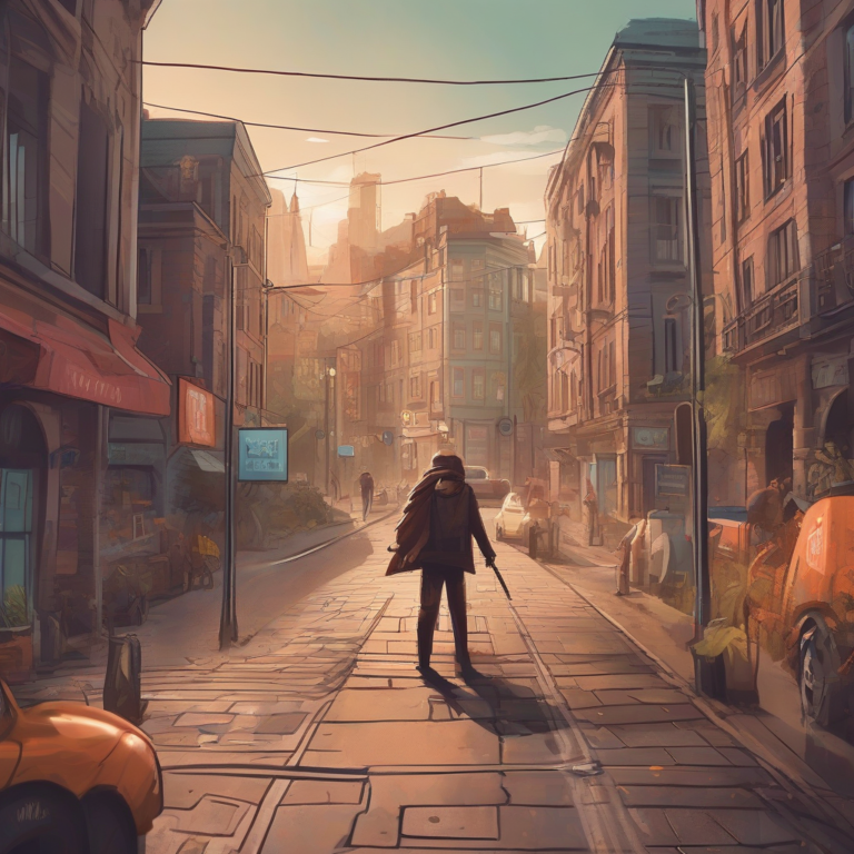 # The Glitch's Shadow - scifi stories 1
